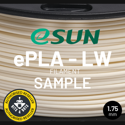 eSun ePLA-LW (Lightweight PLA) for model airplanes - printability and  strength tests 