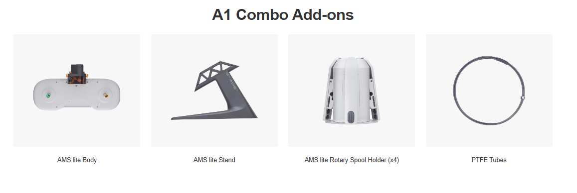 Bambu Lab A1 Combo 3D Printer (AMS Lite Included)