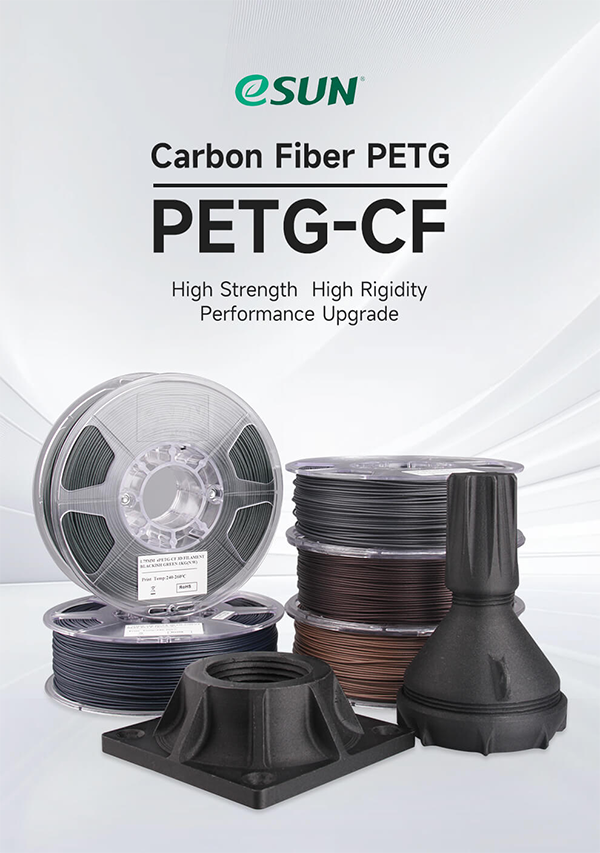 eSun ePETG-CF (Carbon Fiber) Filament