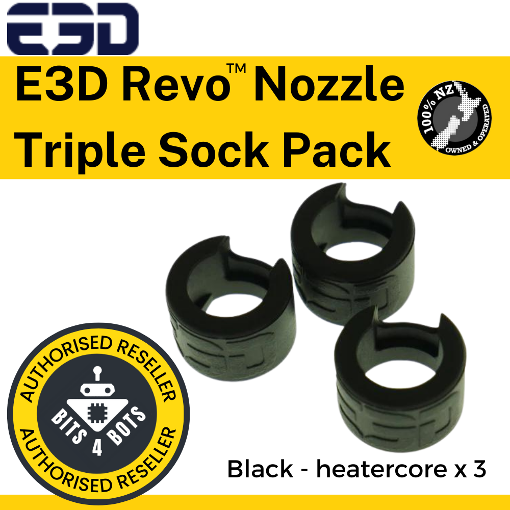 E3D Revo™ Nozzle Triple Sock Packs