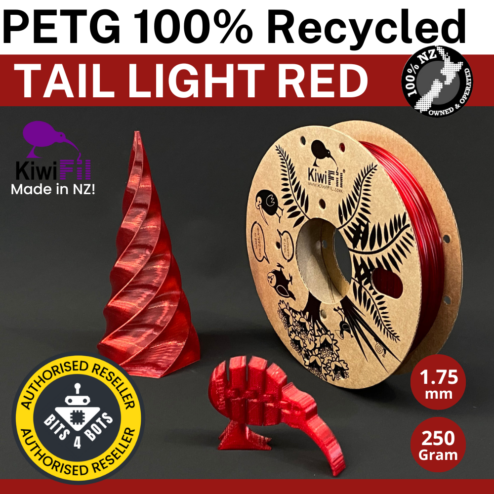 KiwiFil 100% Recycled PETG 1.75mm 250g