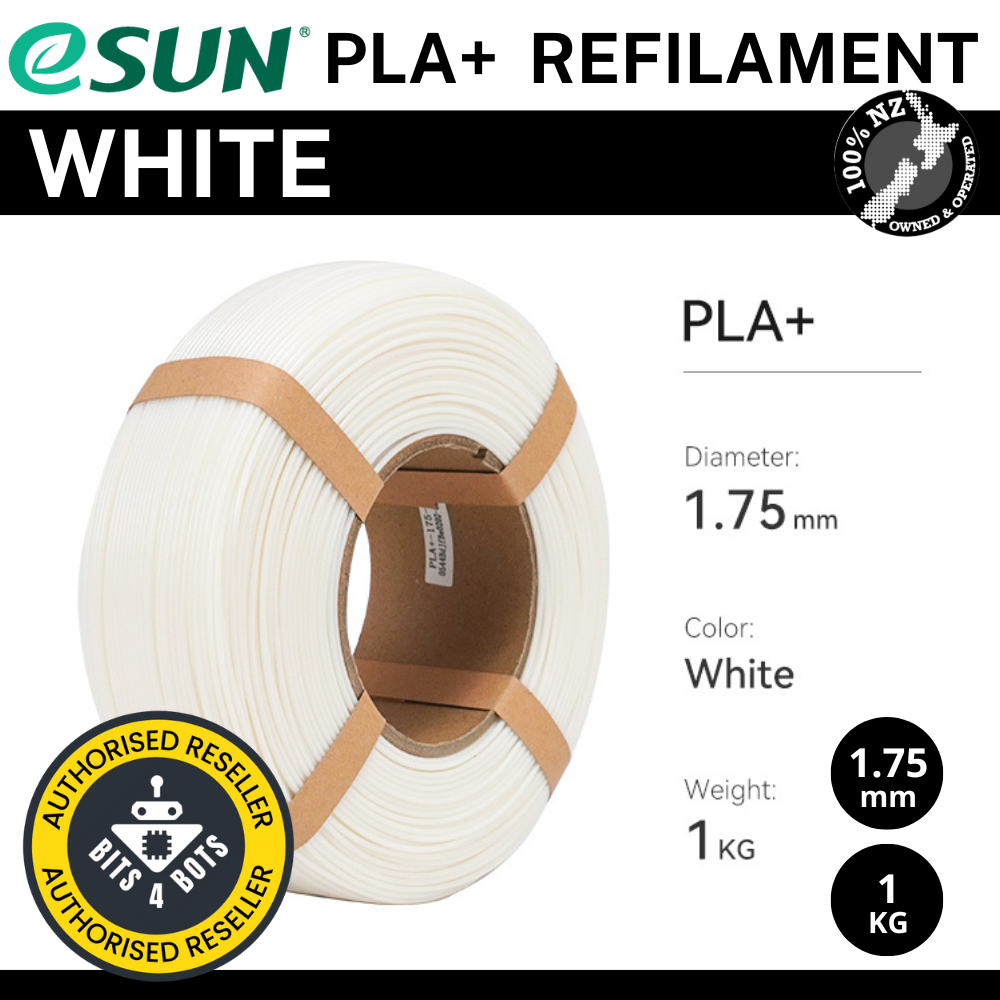 eSun PLA+1.75mm Refilament 1 kg (eSpool+ and Bambu Lab Reusable Spool compatible)