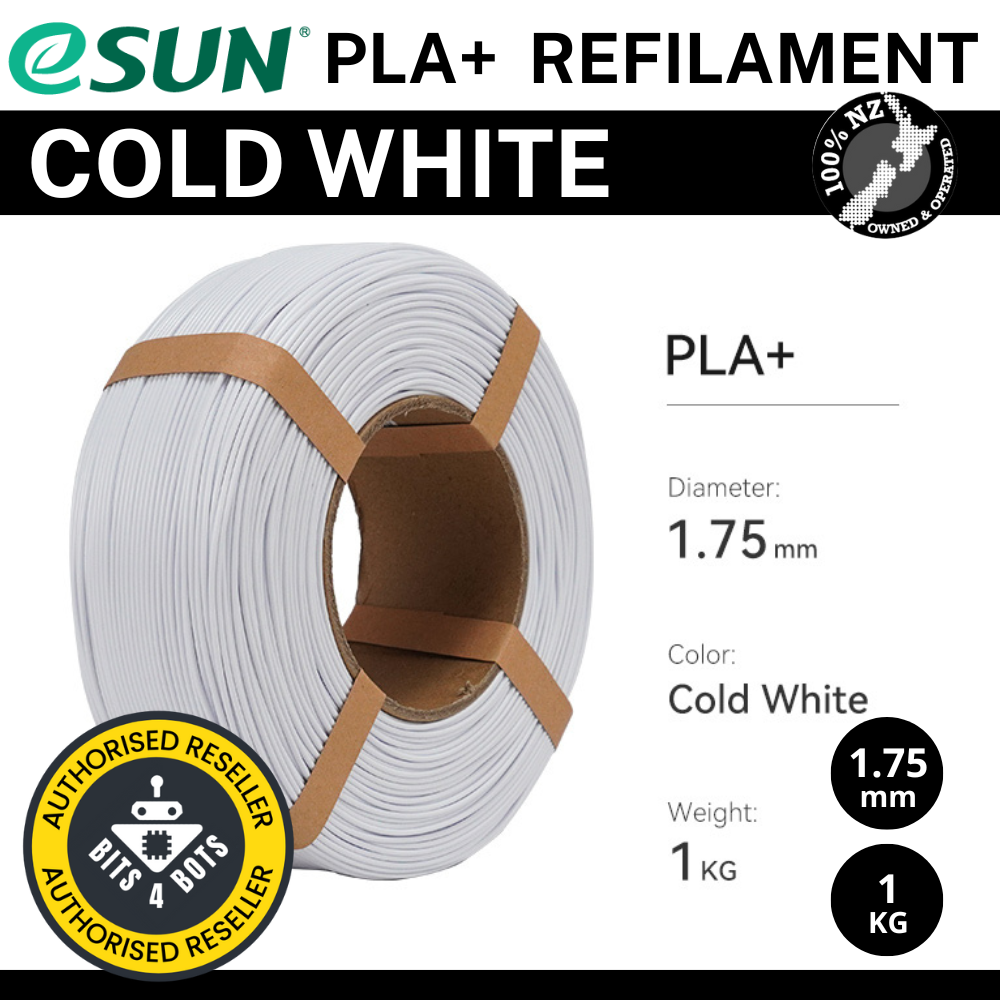 eSun PLA+1.75mm Refilament 1 kg (eSpool+ and Bambu Lab Reusable Spool compatible)