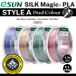 eSun ePLA-Silk Magic Filament (Dual Colour)