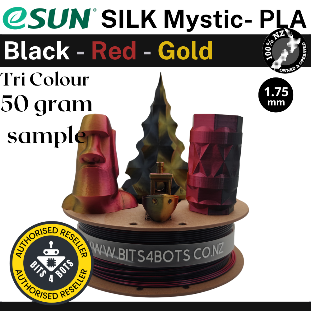 Sample - eSun ePLA-Silk Mystic Filament (Tri Colour)