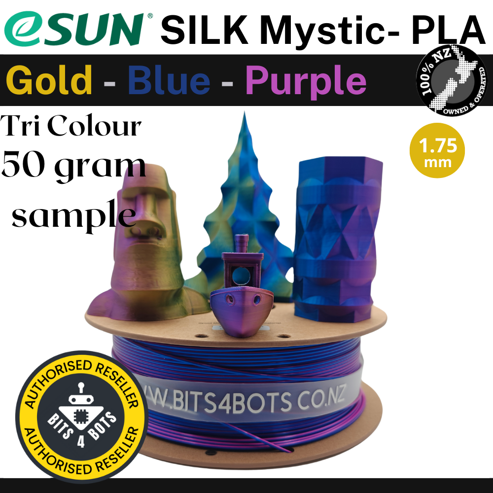 Sample - eSun ePLA-Silk Mystic Filament (Tri Colour)