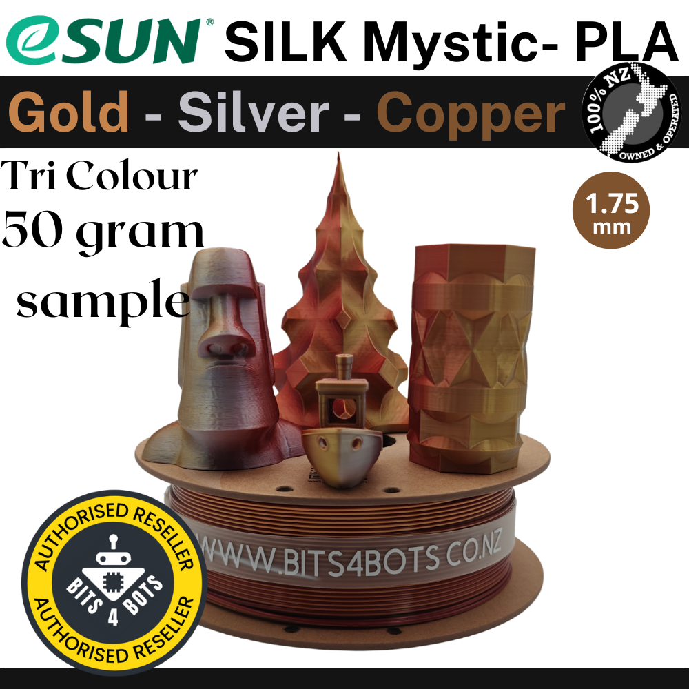 Sample - eSun ePLA-Silk Mystic Filament (Tri Colour)