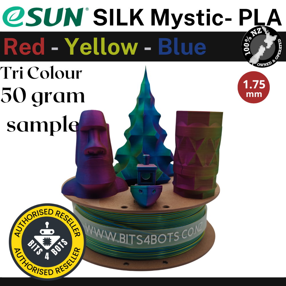 Sample - eSun ePLA-Silk Mystic Filament (Tri Colour)