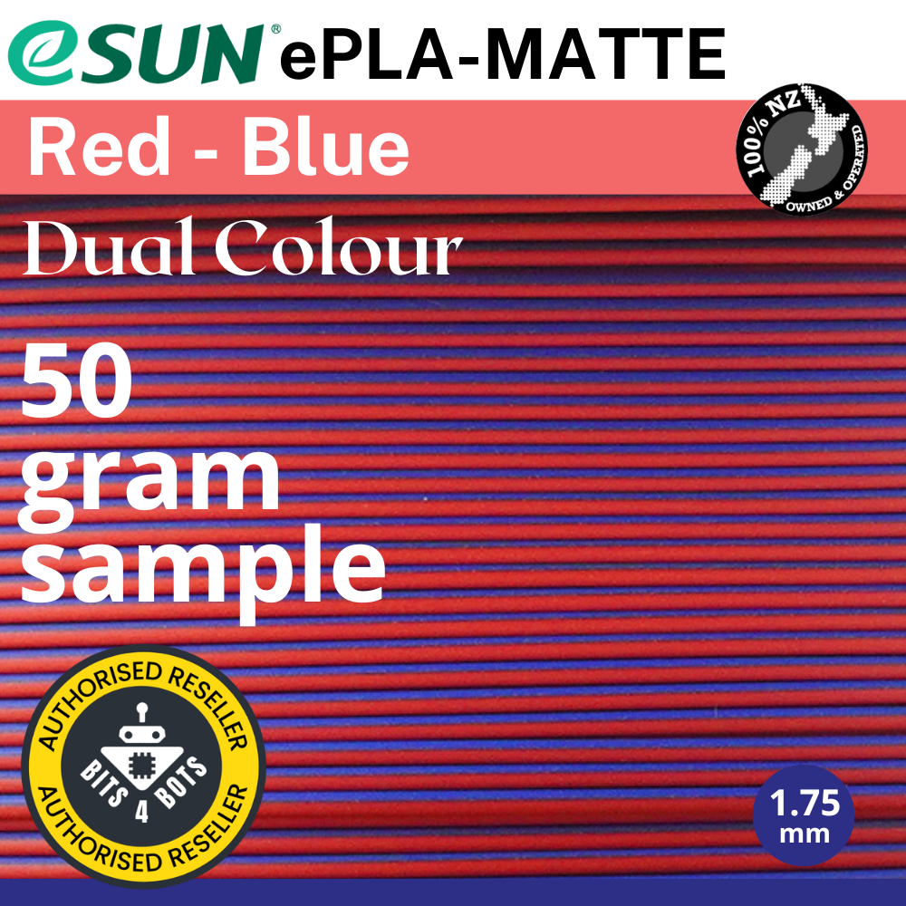 Sample - eSun ePLA-Matte Dual Colour Filament