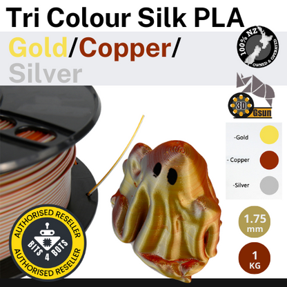 Gsun Tri-Colour Silk PLA Filament